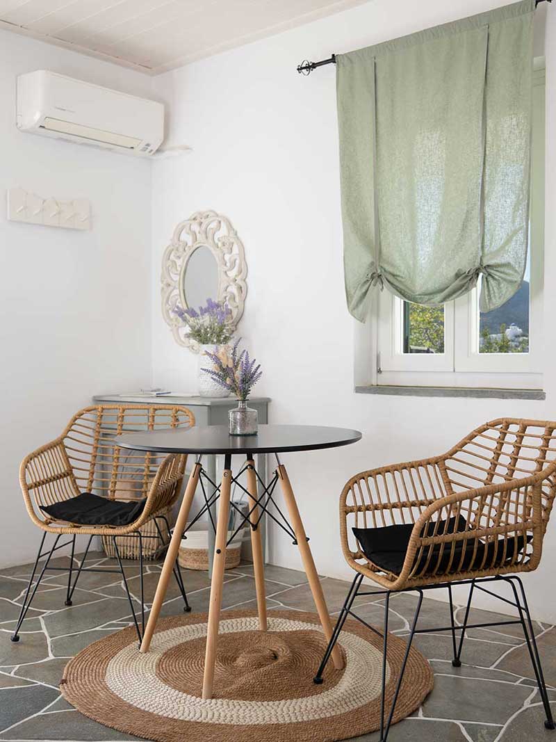 Μικρό καθιστικό στο διαμέρισμα Απόλλων