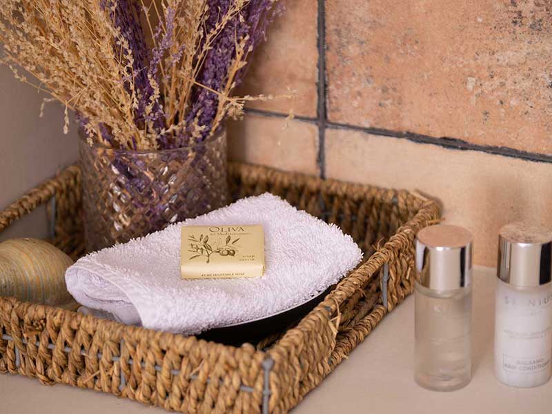 Προϊόντα ατομικής περιποίησης στα Moscha Geronti apartments