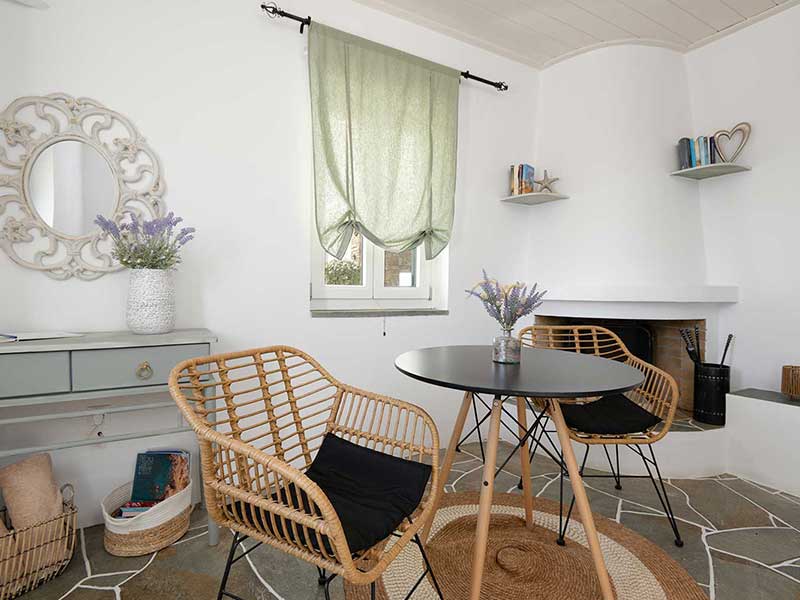 Καθιστικό στο διαμέρισμα Απόλλων