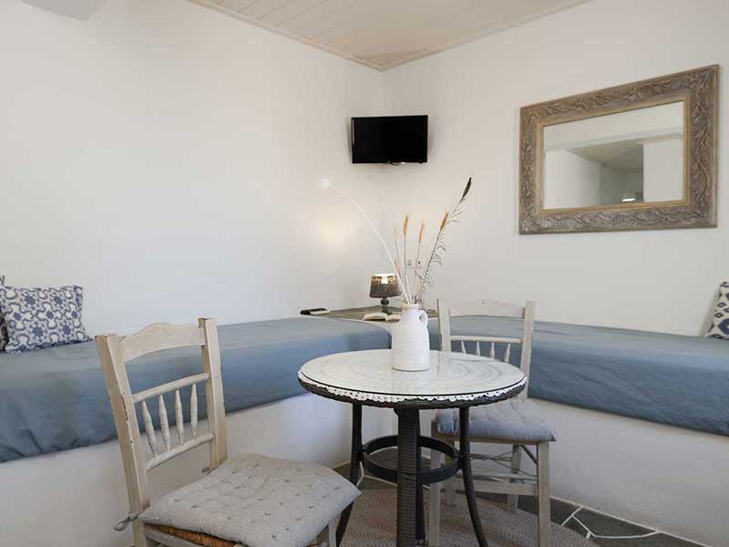 Καναπέδες-κρεβάτια στο διαμέρισμα Άρτεμις