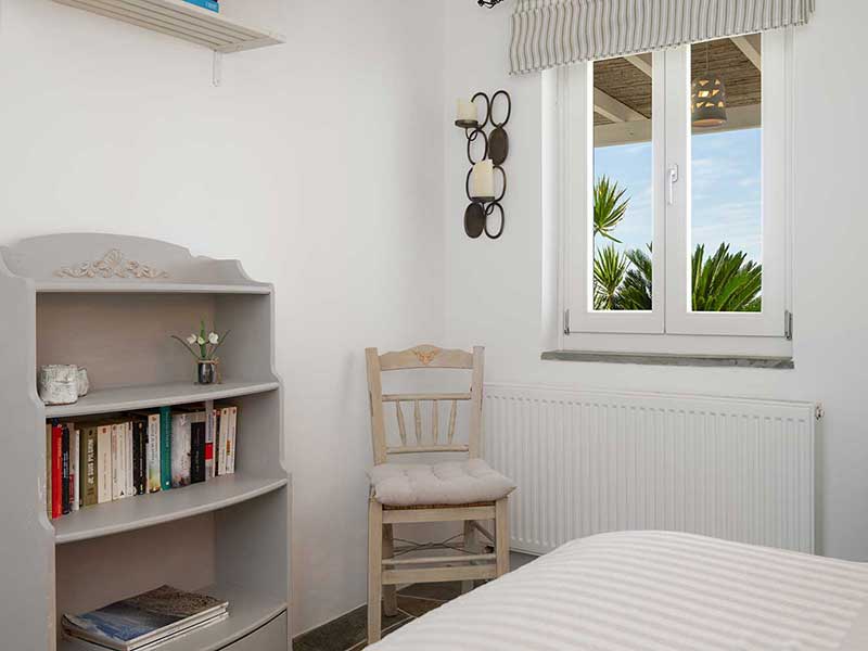 Το υπνοδωμάτιο του διαμερίσματος Άρτεμις