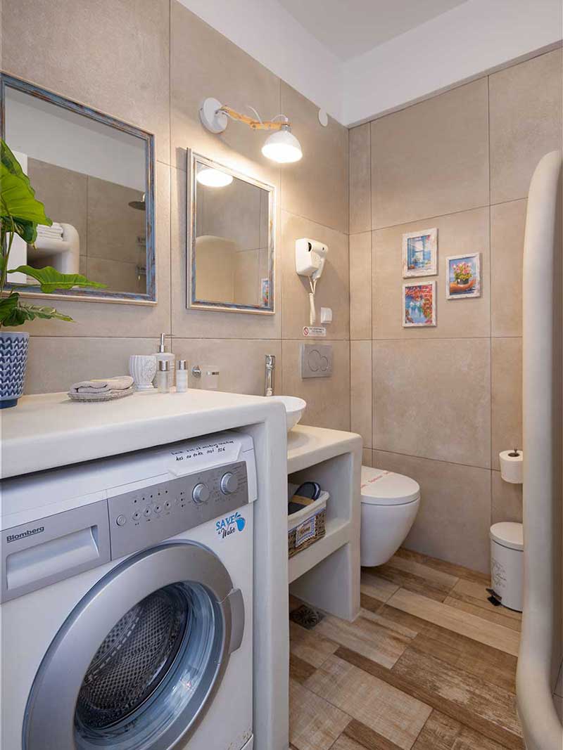 Το μπάνιο στο διαμέρισμα Άρτεμις