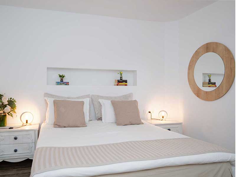 Το δεύτερο υπνοδωμάτιο στο διαμέρισμα Ιρένα